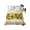 yellow, variant on Twin XL Size Flat Sheet Only, Sunflower Soft Brushed Microfiber Bed Sheets, Yellow Spring Floral Summer Botanical Rustic Hotel Quality Breathable Bedding Top Sheet, Easy Care, 66"x102"