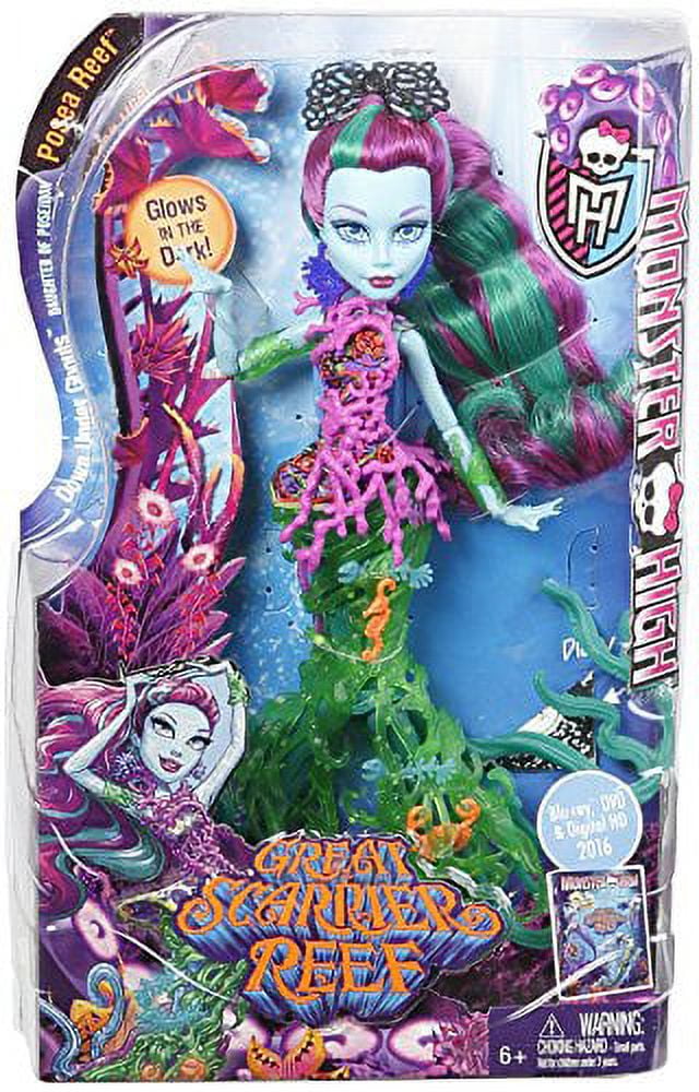 Monster High Great Scarrier Reef Down Under Ghouls Posea Reef Doll