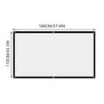 thumbnail image 5 of Portable Projection Screen for Home Outdoor Movies Foldable Double AntiCrease Indoor Entertainment, 5 of 9