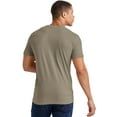 thumbnail image 3 of Hanes Originals Men's Pocket T-Shirt Cotton Crewneck Short Sleeve Tee Lightweight S-3XL, 3 of 5