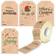 thumbnail image 1 of Pegatinas Navideñas Xihbxyly 4 Modelos En Diseño Rectangular Etiquetas para Regalos, 1 of 3