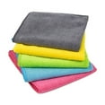thumbnail image 2 of Xukmct Pack of 5 Cleaning Towels Highly Absorbent Cleaning Rags Microfiber Cleaning Cloths for Kitchen, Window, Glass, Car, 12 x 12 inch, 2 of 8