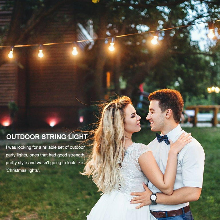 Addlon Solar String Lights Waterproof Patio LED String Lights Outdoor