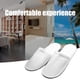 thumbnail image 3 of Zapatillas de lana una vez antideslizantes gruesas zapatillas de spa para el hogar, hotel, viaje, fiesta, invitado, 3 of 7
