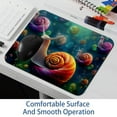 thumbnail image 6 of Snail Printed Square Gaming Mouse Pad, 8.3x9.8 Inch Non-Slip Rubber Bottom Mousepad for Office and Gaming, 6 of 6