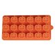thumbnail image 1 of 1 Pza Molde De Silicón De Calabaza Para Halloween/18 Agujeros/Chocolate Para Hornear Pasteles, 1 of 4
