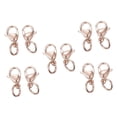 thumbnail image 4 of jifeng 10pcs Lobster Clasps Rose Gold Rings Snap Connector for Necklace Jewelry Making, 4 of 7
