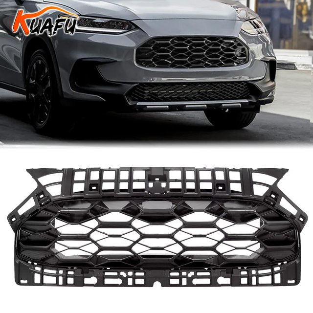 Fits for Honda HRV H-RV 2023-2024 New Front Upper Grille Grill Black Factory Style