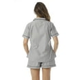 thumbnail image 3 of Cocoom Button Down Pajama Short Set, 3 of 4