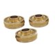 thumbnail image 4 of 3 piezas de válvulas de tuba de latón, repuestos para instrumentos musicales, mantenimiento práctico Tapas superiores, 4 of 9