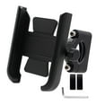 thumbnail image 4 of Soporte de teléfono de metal para bicicleta y motocicleta para smartphone Xs Max XR X 8 7 6 5, Negro, 4 of 9