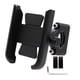 thumbnail image 4 of Soporte de teléfono de metal para bicicleta y motocicleta para smartphone Xs Max XR X 8 7 6 5, Negro, 4 of 9