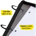 thumbnail image 3 of Five Star Flex Hybrid NoteBinder, 1 Inch Binder, Black (73412), 3 of 5