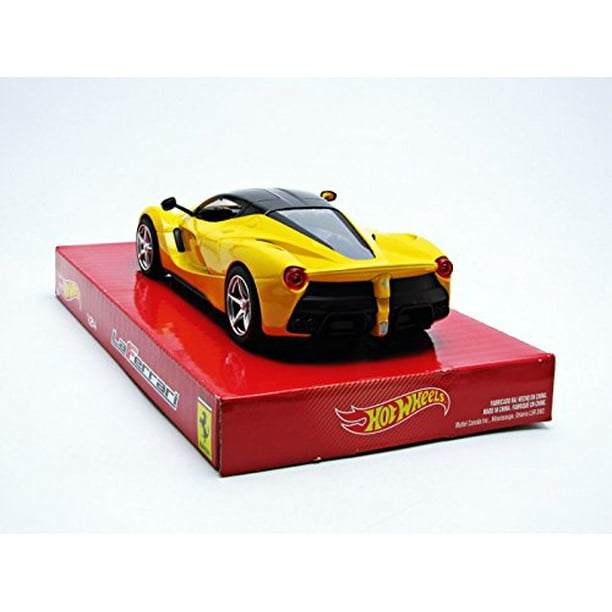 Hot wheels Ferrari Laferrari F70 Hybrid Yellow 1/24 Diecast Car