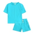 thumbnail image 6 of TAmtem Toddler Boys Clothes Baby Boy Outfit Sets Baby Boy Summer Clothes 12 18 24 Month 3T 4T 5T Toddler Boy Outfits Dinosuar Set(Sky Blue,2-3 Years), 6 of 7
