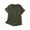 Z1 Green, variant on Ticikt Women's Half Sleeve Shirts V Neck Tops Elbow Length Loose Fit Straight Hem T Shirts Casual Summer Tees,Color:Red,Size:M