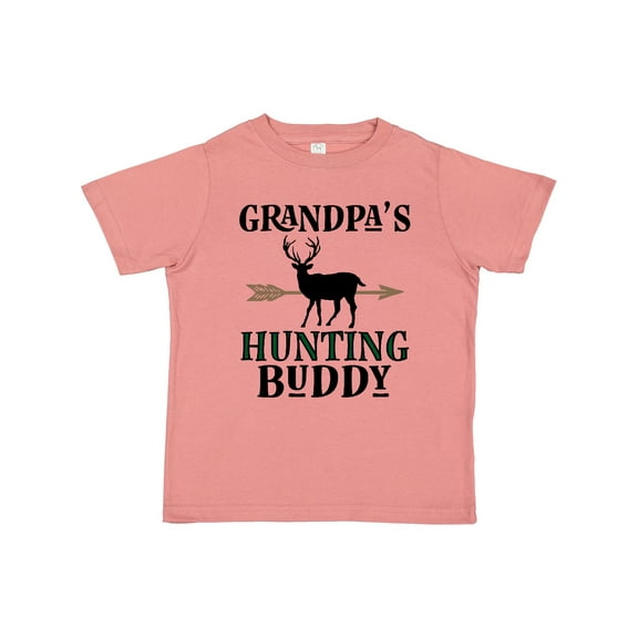 Inktastic Bow Hunter Grandpa Hunting Buddy Boys Toddler T-Shirt