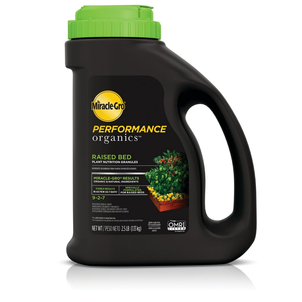 MiracleGro Performance Organics Raised Bed Plant Nutrition Granules, 2