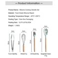 thumbnail image 4 of Utensilios de cocina antiadherentes, juego de utensilios de cocina de silicona, 11 Uds., 4 of 5