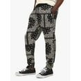 thumbnail image 3 of Dogg Supply by Snoop Dogg All Gender Bandana Print Sweatpants, Sizes XS-5XL, 3 of 11