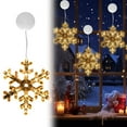 thumbnail image 2 of Snowflake LED Window Lights with Suction Cup Battery Operated Acrylic Indoor Christmas Decor Lights for Window Wall Door, 2 of 5