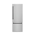thumbnail image 2 of ZLINE KITCHEN AND BATH RBIVZSN30MB bottom freezer built in refrigerator, 2 of 5