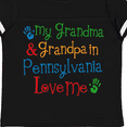 thumbnail image 4 of Inktastic Pennsylvania Grandma and Grandpa Love Me Boys or Girls Toddler T-Shirt, 4 of 5