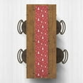 thumbnail image 2 of Creative Products Winter Tree Pattern Red 16 x 72 Poly Twill Table Runner, 2 of 3