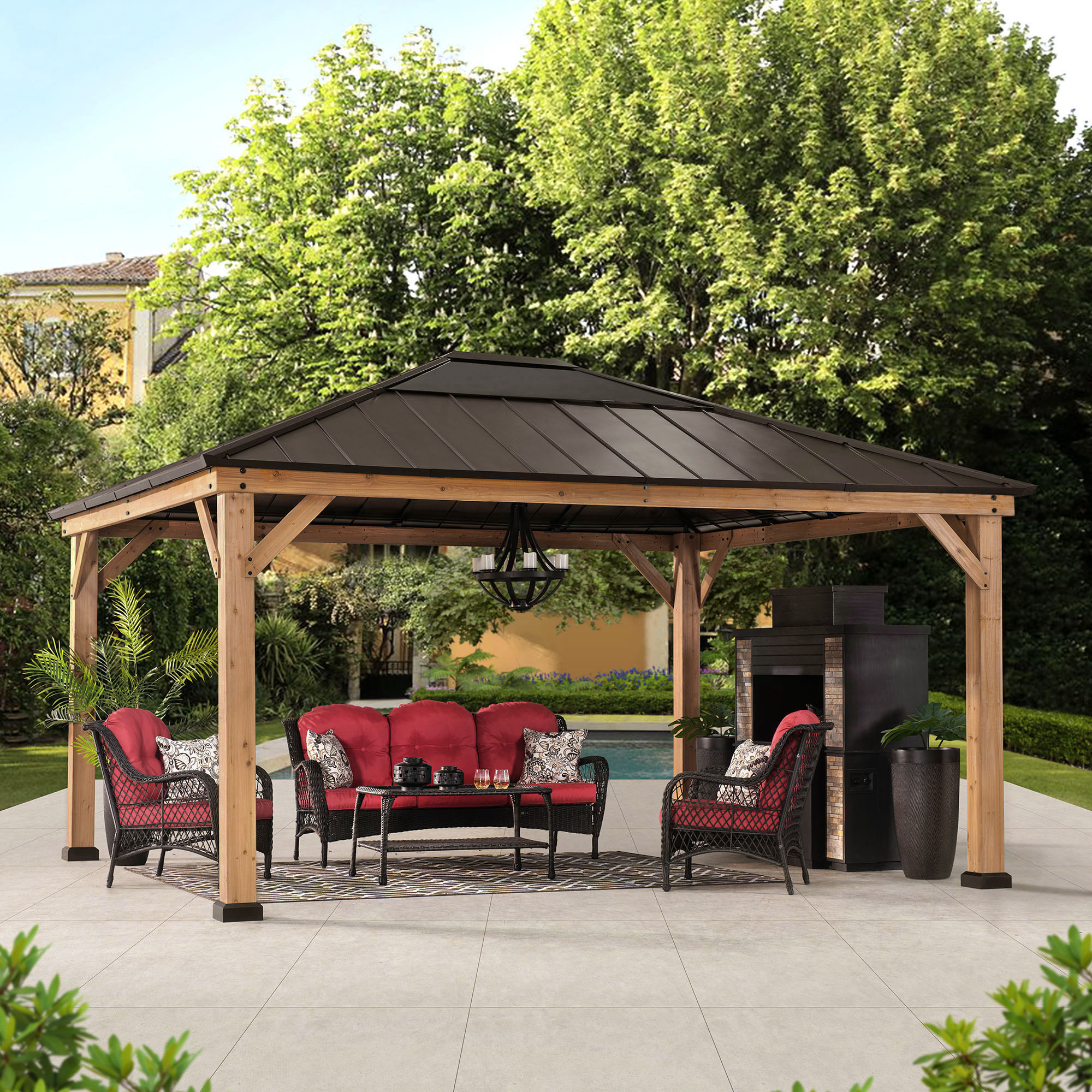 Polycarbonate Hip Roof Hardtop 