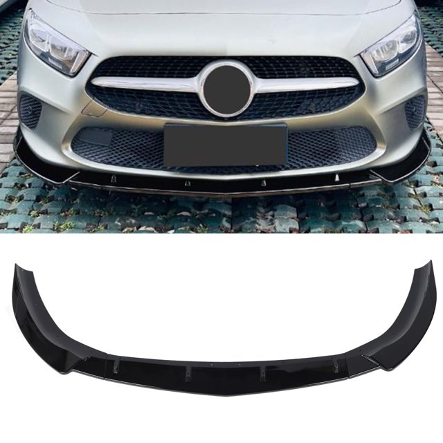 Difusor De Labios Para Parachoques Delantero De Coche, 3 Piezas, Alerón De Labios Para Parachoques Delantero De Coche, Aspecto Deportivo, Protector De Parachoques, Divisor