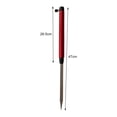 thumbnail image 6 of NIBOLOG Fishing Rod Bracket Multifunctional Detachable Hard Wear-resistant Universal Bait Tray Holder Aluminum Alloy Fishing Pole Ground Support Stand Rack for Outdoor, 6 of 8