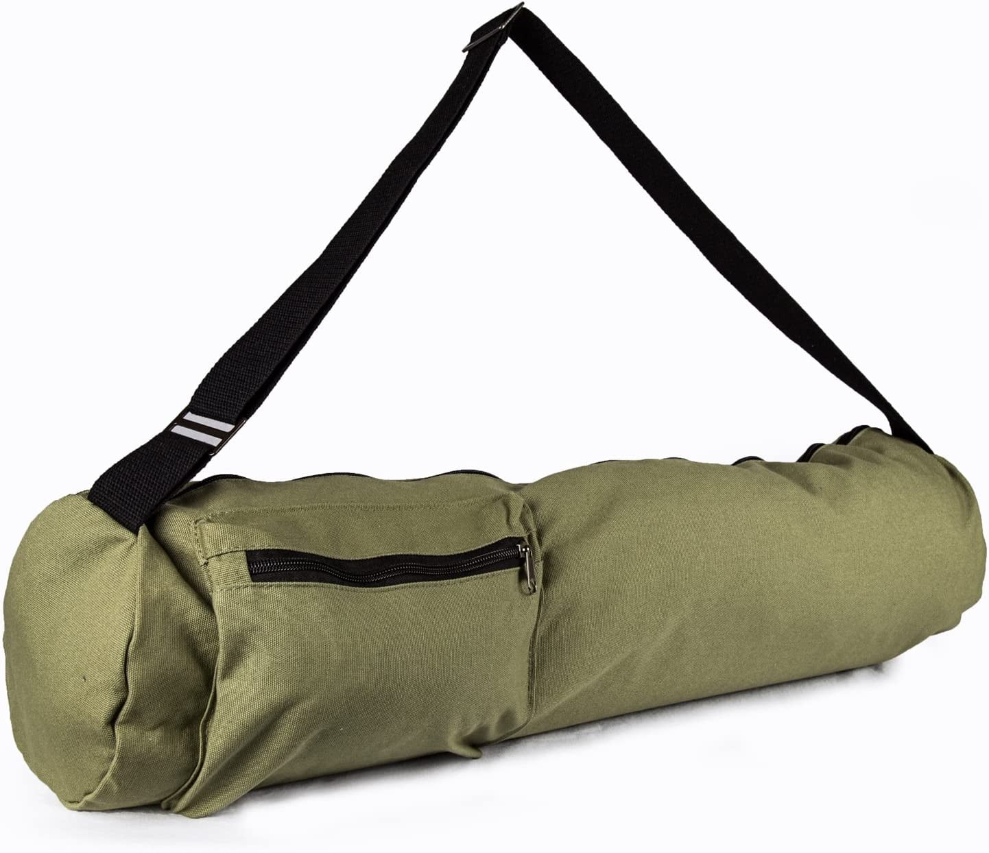 Peace Yoga Mat Carrier Tote Bag with Ventilation Eyelets
