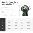 thumbnail image 5 of Sikiie Rock Guitar Guinea Pig Men's Wrinkle Free Untucked Cuban Shirt Business Casual Button Down Shirts Short Sleeve Shirt4X-Large, 5 of 5