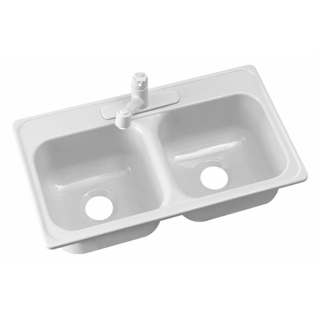 Lyons Industries DKS01J43.5 White 33 in. x 19 in. ManufacturedMobile