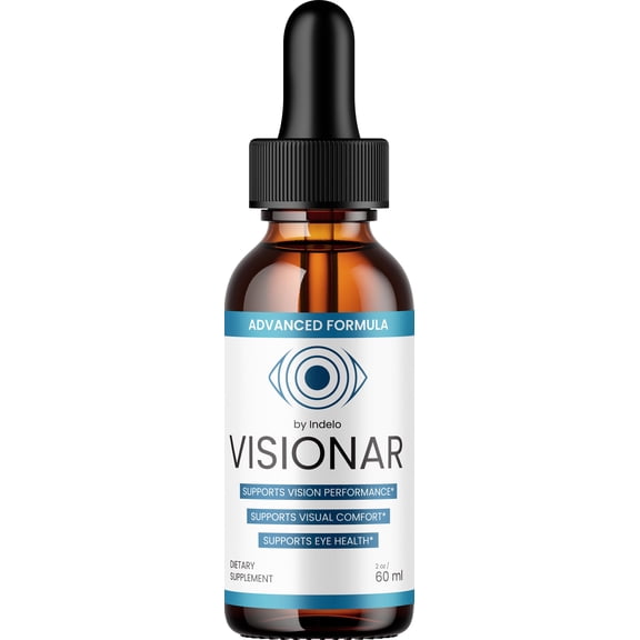 Visionar Drops Eye Support Supplement – Visionar Liquid Vitamins Healthy Vision Support, 1 Pack, 1 Month Supply