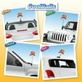 thumbnail image 3 of Coolballs Cool Dude Red Bandana Car, Truck, SUV, Antenna Topper Auto Accessory, 3 of 8