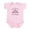 Petal Pink, variant on CafePress - Tiara Birthday Princess 1St Infant Bodysuit - Baby Light Bodysuit, Size Newborn - 24 Months