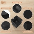thumbnail image 3 of Storage Cubes STORAGE MANIAC Durable, paquete de 6 unidades, tela negra, 3 of 7