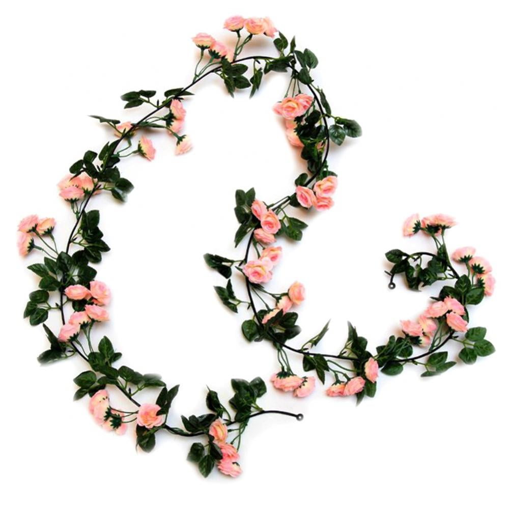 5 9Ft Artificial Flower Garland Hanging Greenery Vine Silk Floral Vine 5-9ft-artificial-flower-garland-hanging-greenery-vine-silk-floral-vine