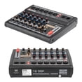 thumbnail image 2 of Sound Card Mixing Console 48V Phantom Power 16 Digital USB Record Function Mixer 6-channels ,Easy to Operate, 2 of 5