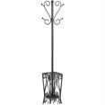 thumbnail image 4 of Southern Enterprises Brighton Coat Rack and Umbrella Stand in Painted Black, 4 of 5