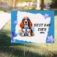 thumbnail image 4 of Happy Father's Day Best Basset Hound Cool Dad Ever Yard Sign Bassets Dog Breed Lovers Gifts Idea Outdoor Home Lawn Garden Porch Decor - 12007, 4 of 5