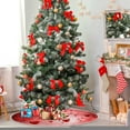 thumbnail image 4 of FMSHPON Valentine's Day Pretty Love Heart Xmas Christmas Tree Skirt Stand Mat for Holiday Party Decoration Indoor Outdoor 36 inches, 4 of 6