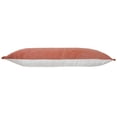 thumbnail image 3 of Laddha Home Designs Power Loomed Solid Cotton Lumbar Pillow Cover - 36" - Clay Red, 3 of 6