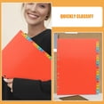 thumbnail image 2 of Miangastore 2 Sets A4 11-Hole Plastic Index Dividers for Quick File Organization A4 Binder Divider File Divider Subject Divider For Binder Notebook, 2 of 8