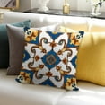 thumbnail image 7 of Blue And Beige Modern Art Geometric Pillow Covers,Blue And Beige Modern Art Geometric Throw Pillow Covers 18"×18" ,Living Room Sofa Couch Pillow Covers,Decorative Pillow Covers, 7 of 7