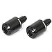 thumbnail image 3 of MC MOTOPARTS ATOM CNC Bar Ends Compatible with Motorcycle Handlebar 13-17mm Diameter (Black), 3 of 4