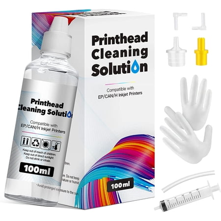 Universal Printer Cleaning Kit | Printhead Cleaning Kit for HP Canon ...