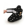 thumbnail image 3 of Crib Pram Shoes Winter Baby Girl 0-18M Newborn Warm Snow Booties Fur Lined Boots, 3 of 5