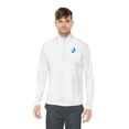 thumbnail image 4 of Yin-Yang - Blue - Unisex Quarter-Zip Pullover, 4 of 4